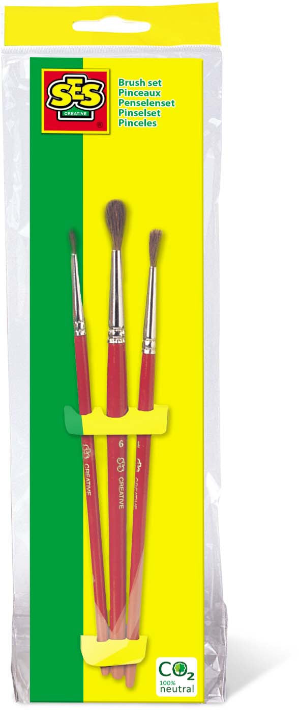 Ecsetkészlet 3 darab