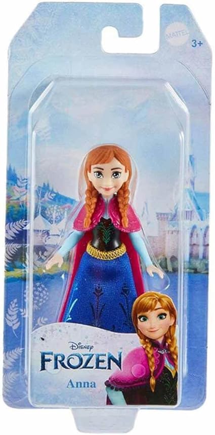 Mattel Disney Frozen - Anna kis baba (9 cm) (HPD46)