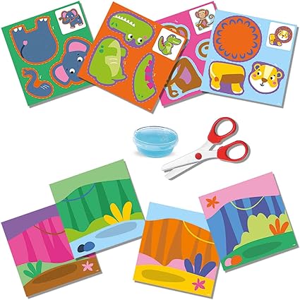 Učim se rezati in lepiti