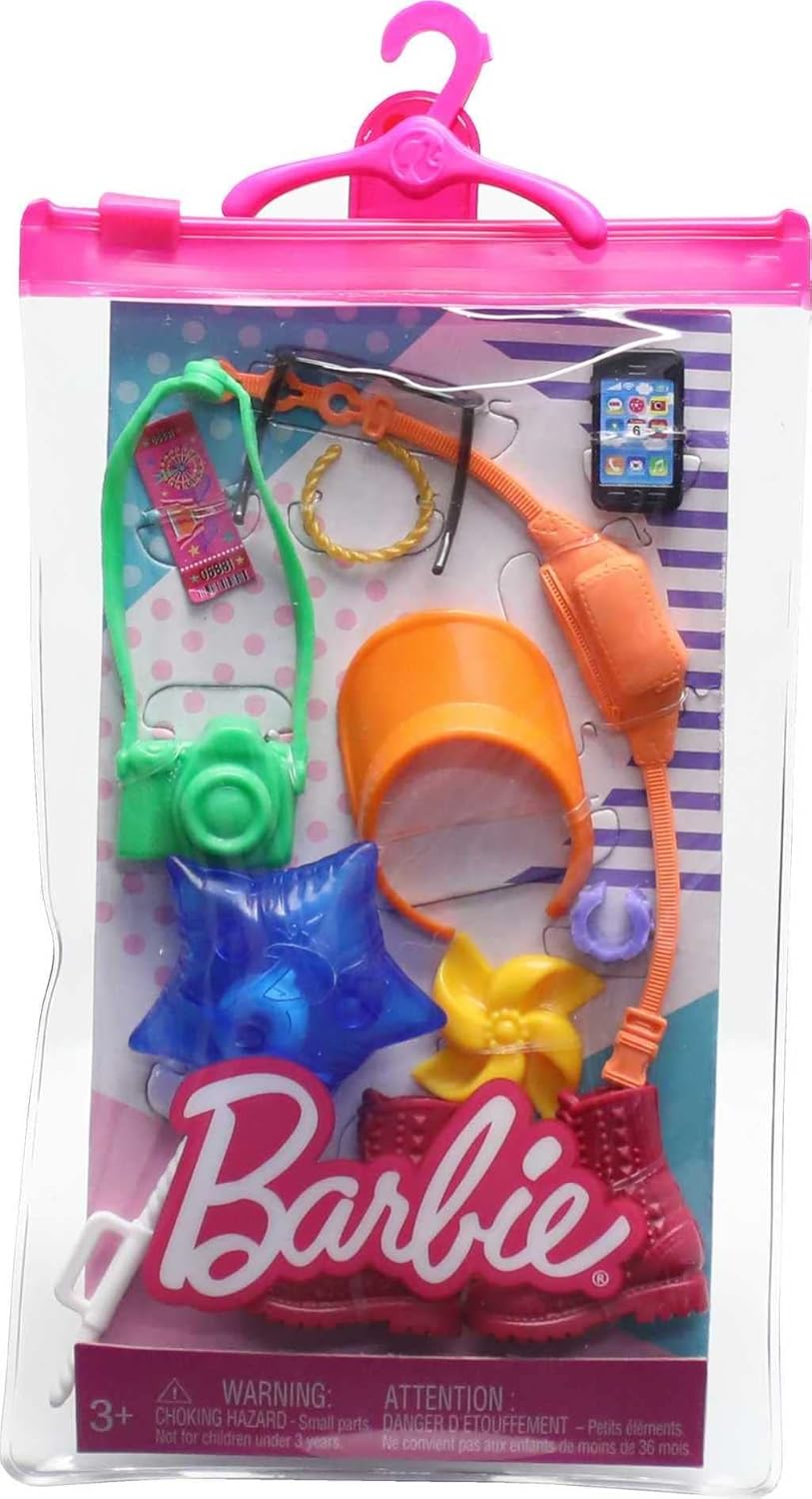 Barbie divat- és szépség kiegészítők – Vidámpark (HJT27)