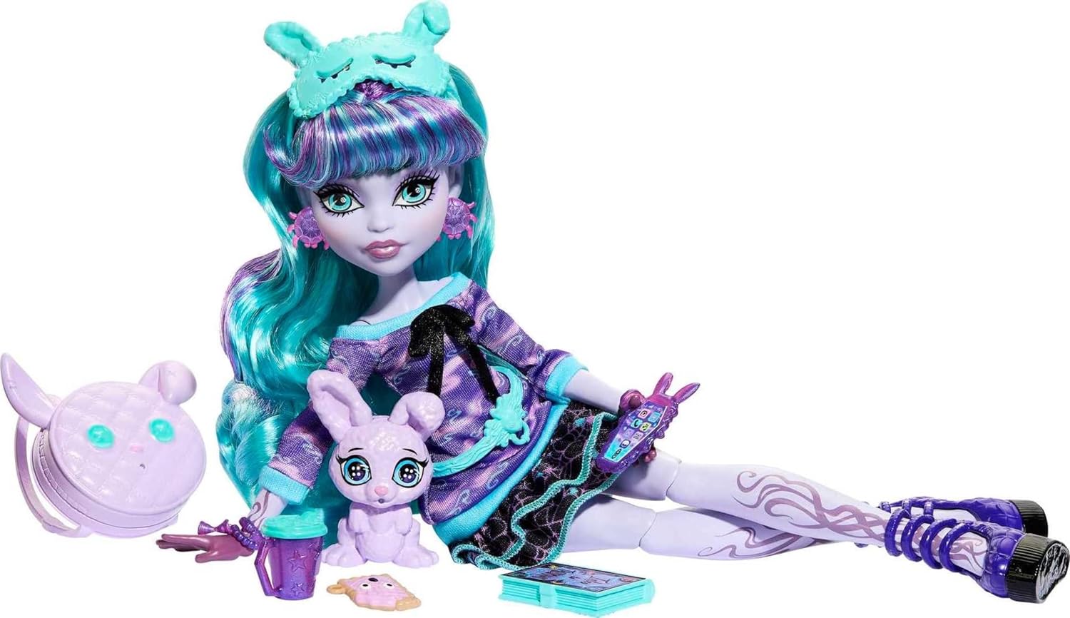 Mattel Monster High®: Szörnyekkel alvás - Twyla (HLP87)