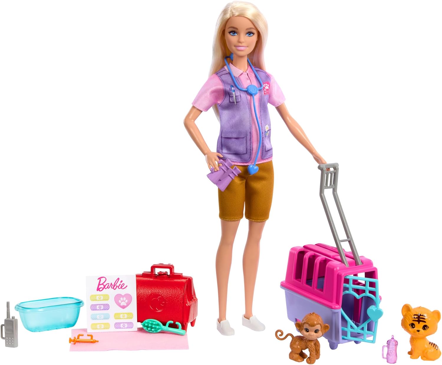 Mattel Barbie® You Can Be Anything - Reševalec divjih živali (HRG50)