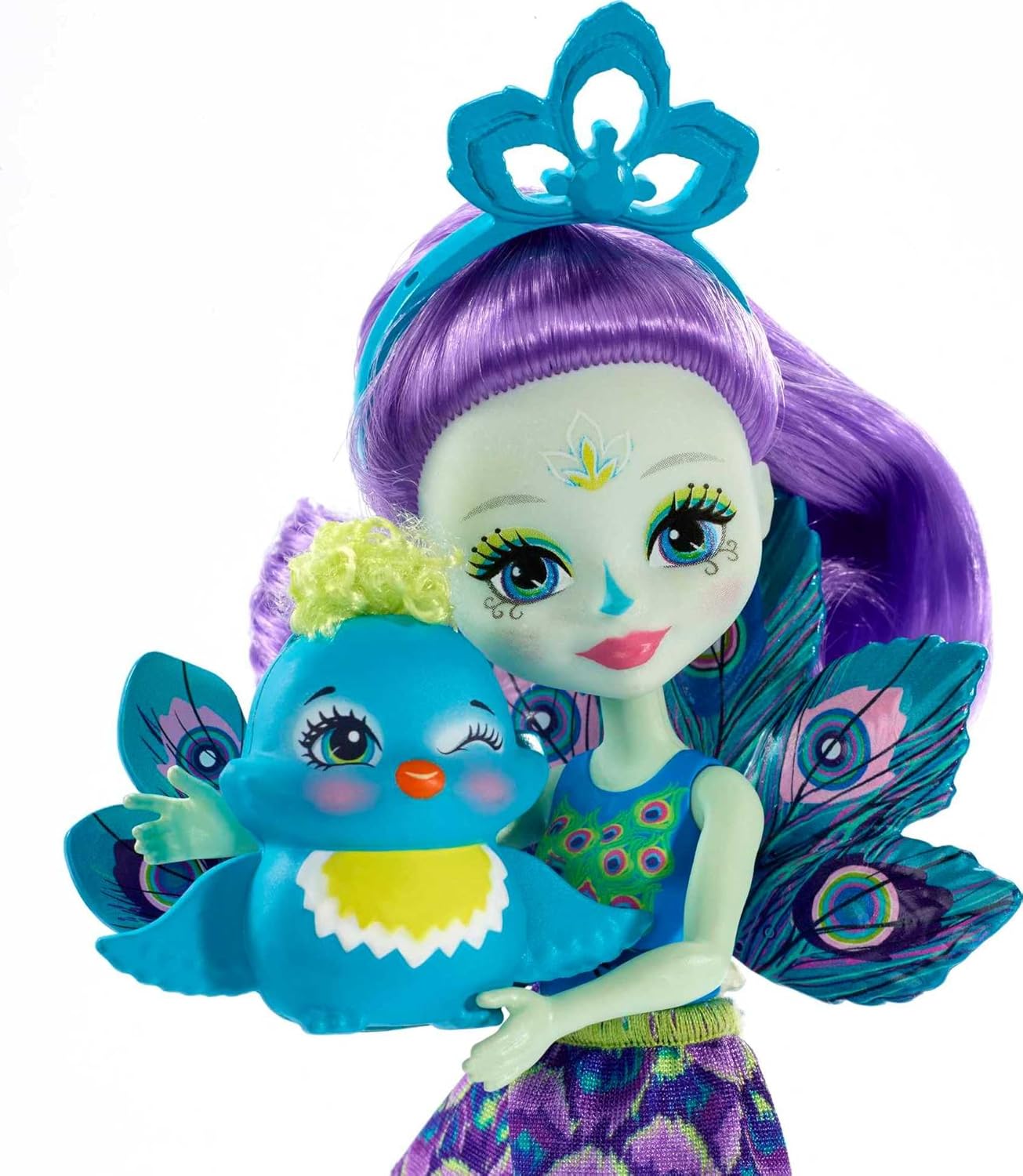 Mattel Enchantimals Mini baba - Patter Peacock & Flap (FXM74)