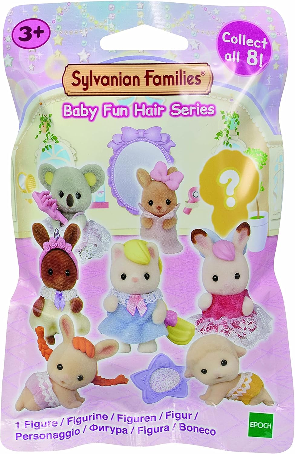 Sylvanian Families – Baby Fun Hair sorozat 5657, véletlenszerű