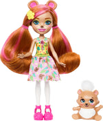 Mattel Enchantimals Mini Baba - Biloxi Medve & Trail (HTP81)