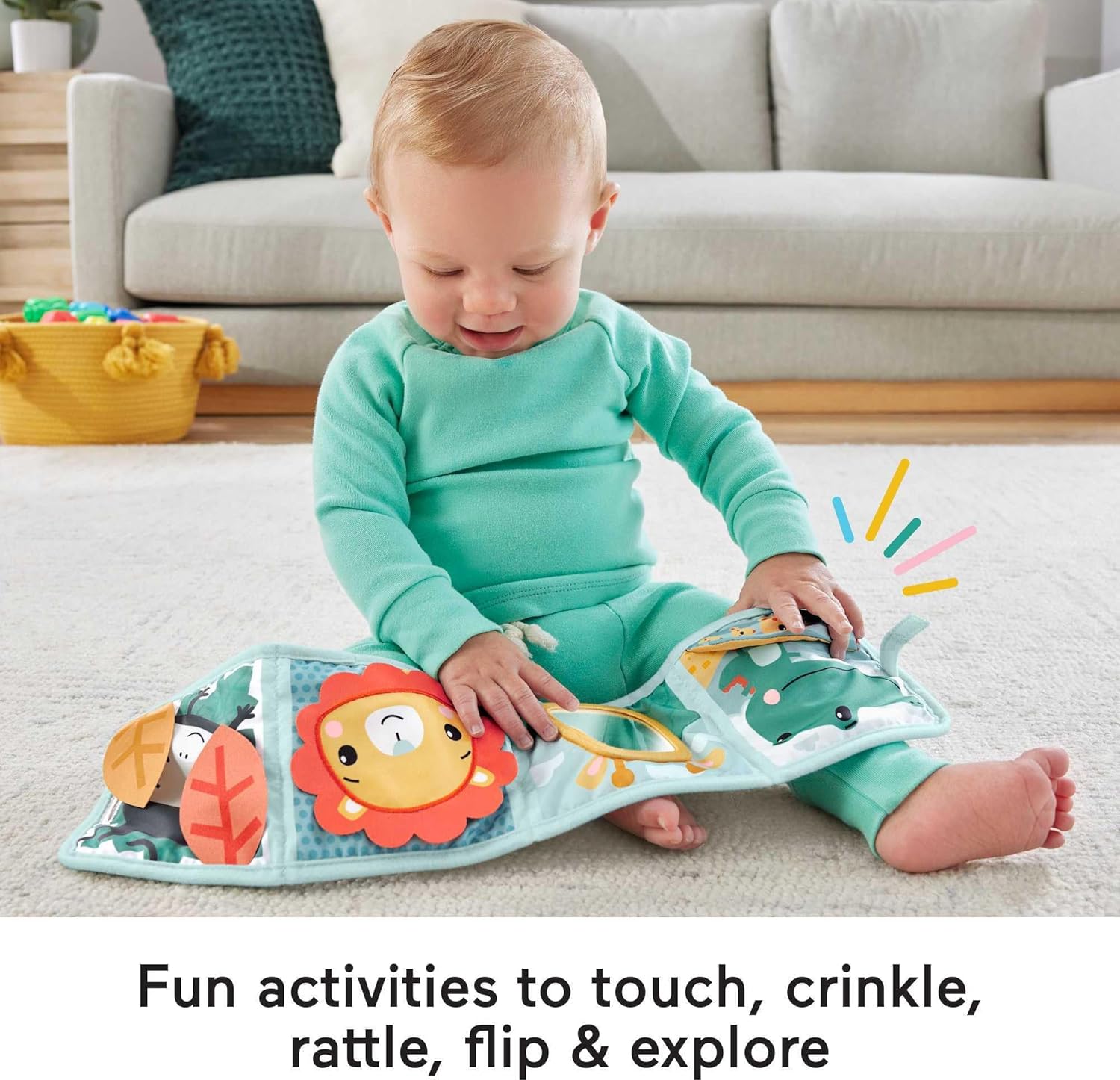 Fisher-Price - Összecsukható könyv (HML63)