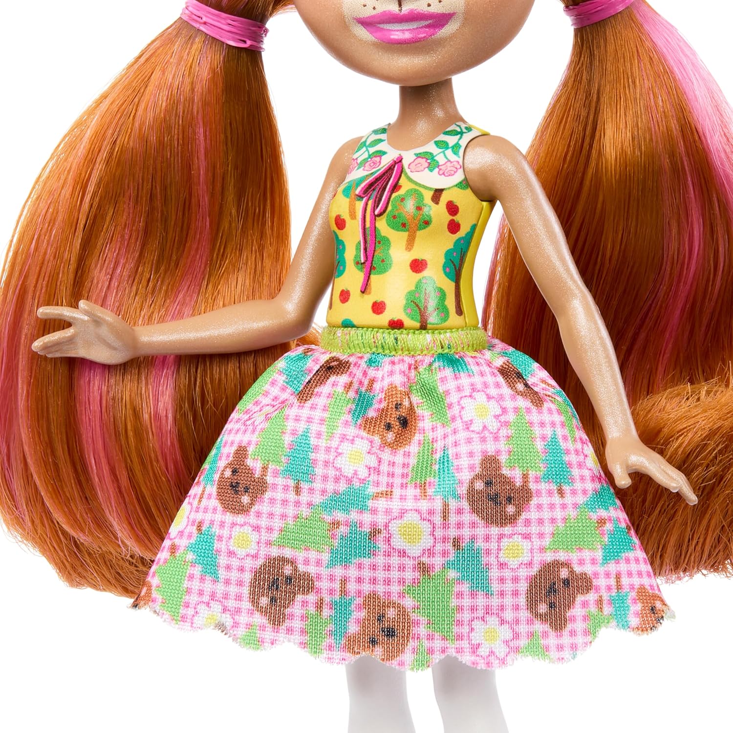 Mattel Enchantimals Mini Baba - Biloxi Medve & Trail (HTP81)