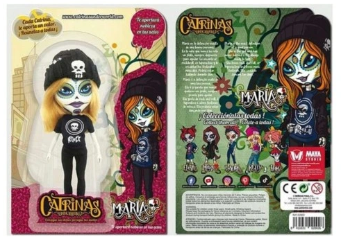 Punčka Mini Catrinas Maria 16 cm