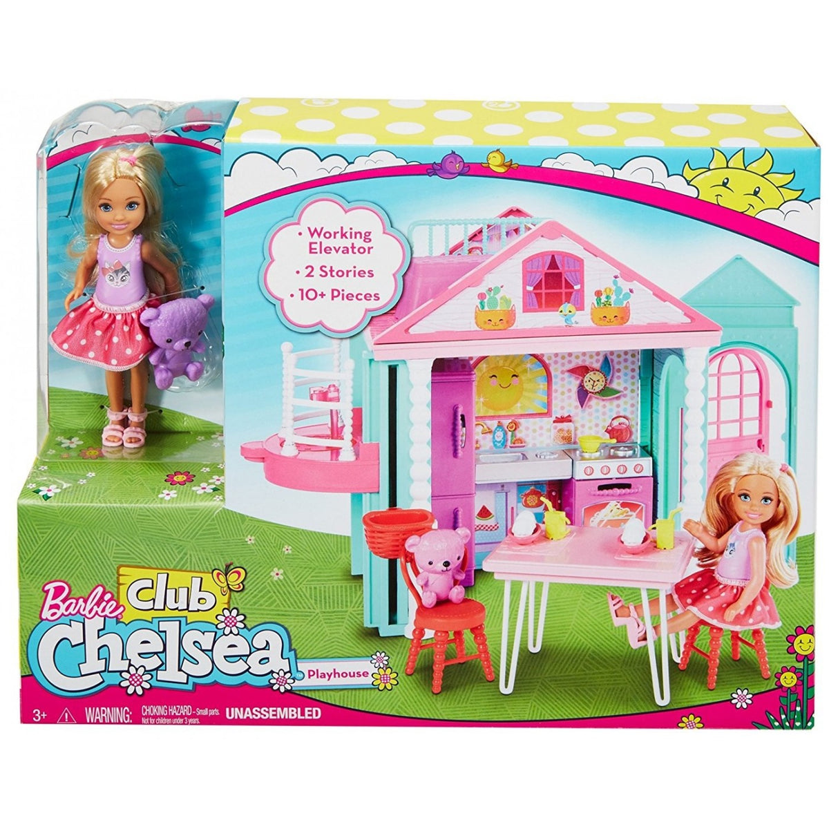 Mattel Barbie chelsea klub - Klubska hišica (DWJ50)