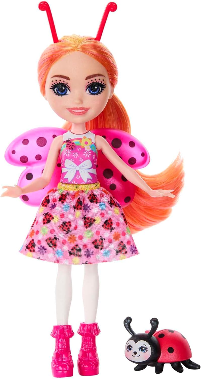 Mattel Enchantimals - Ladonna hercegnő baba Gosenica & Waft (HNT57)
