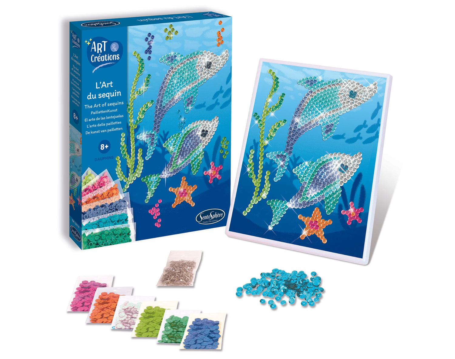 Art & Creations L'art Du Sequin - Delfinek
