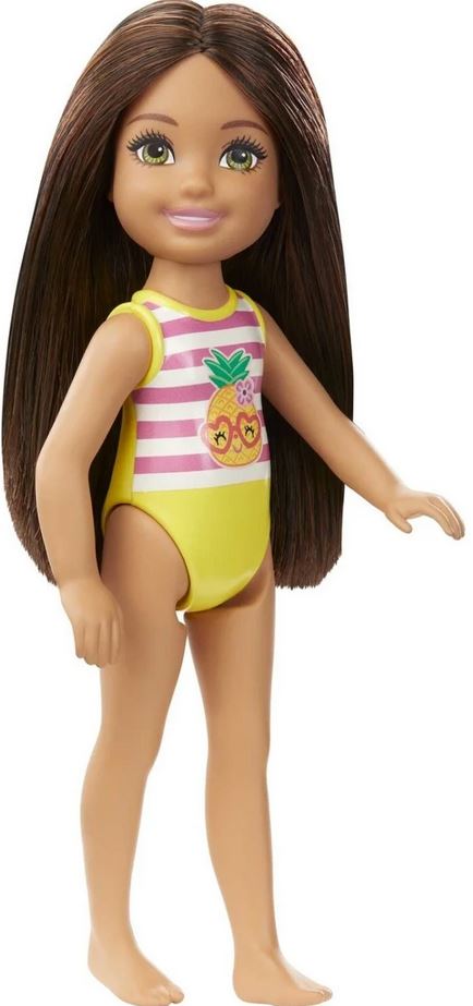 Mattel Barbie - Ananászmintás fürdőruhás baba (GHV57)