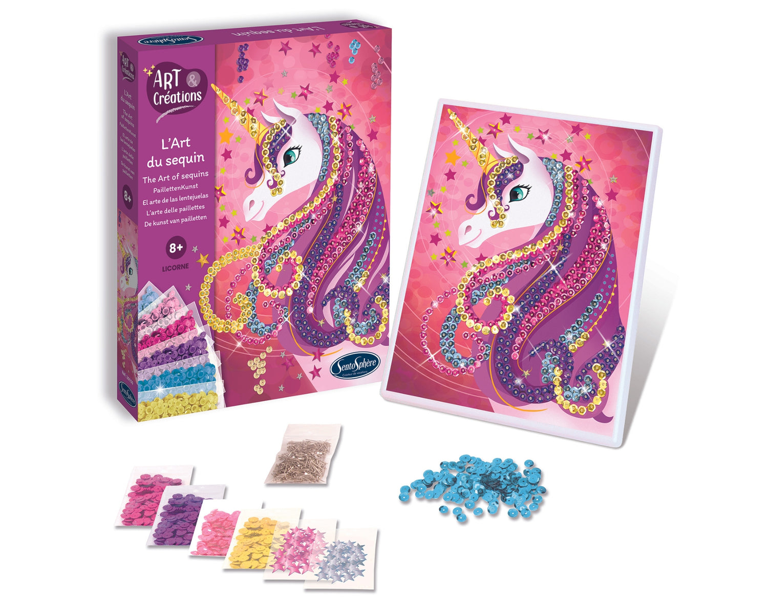 Art & Creations L'art Du Sequin - Egyszarvú