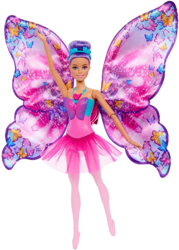 Mattel Barbie - Dance and Flutter Doll (HXJ10)