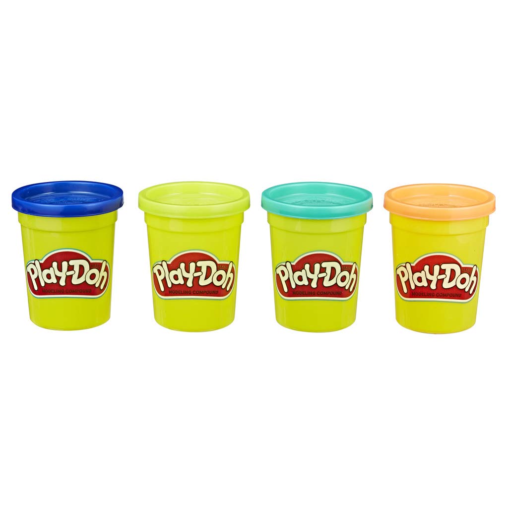 Hasbro Play-Doh Wild Color dobozok (4 darabos csomag) (E4867)