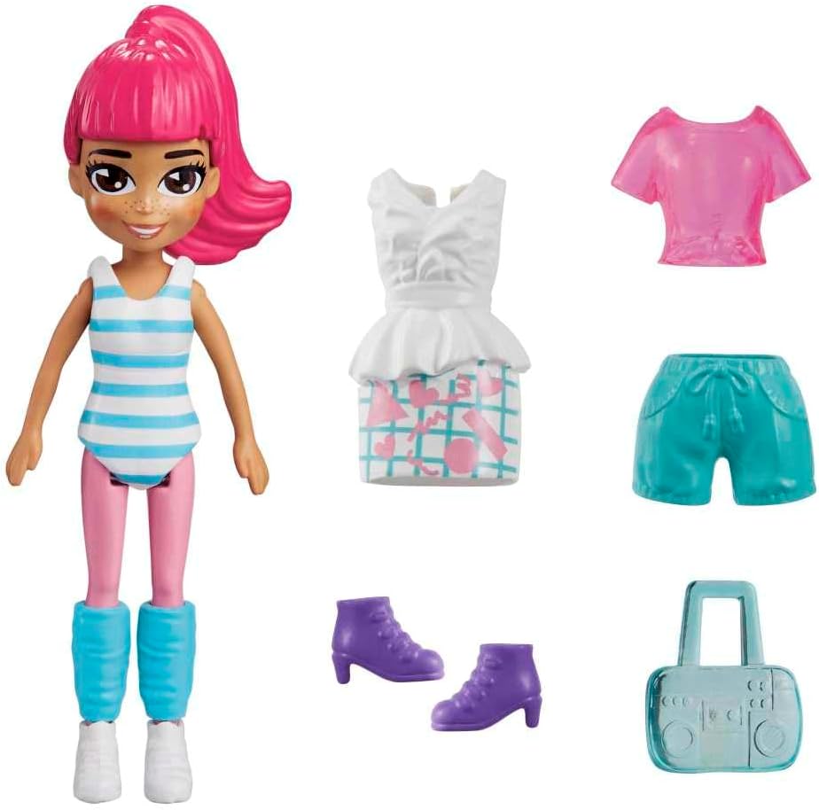 Mattel Polly Pocket - Sportos divatbaba (HKV87)