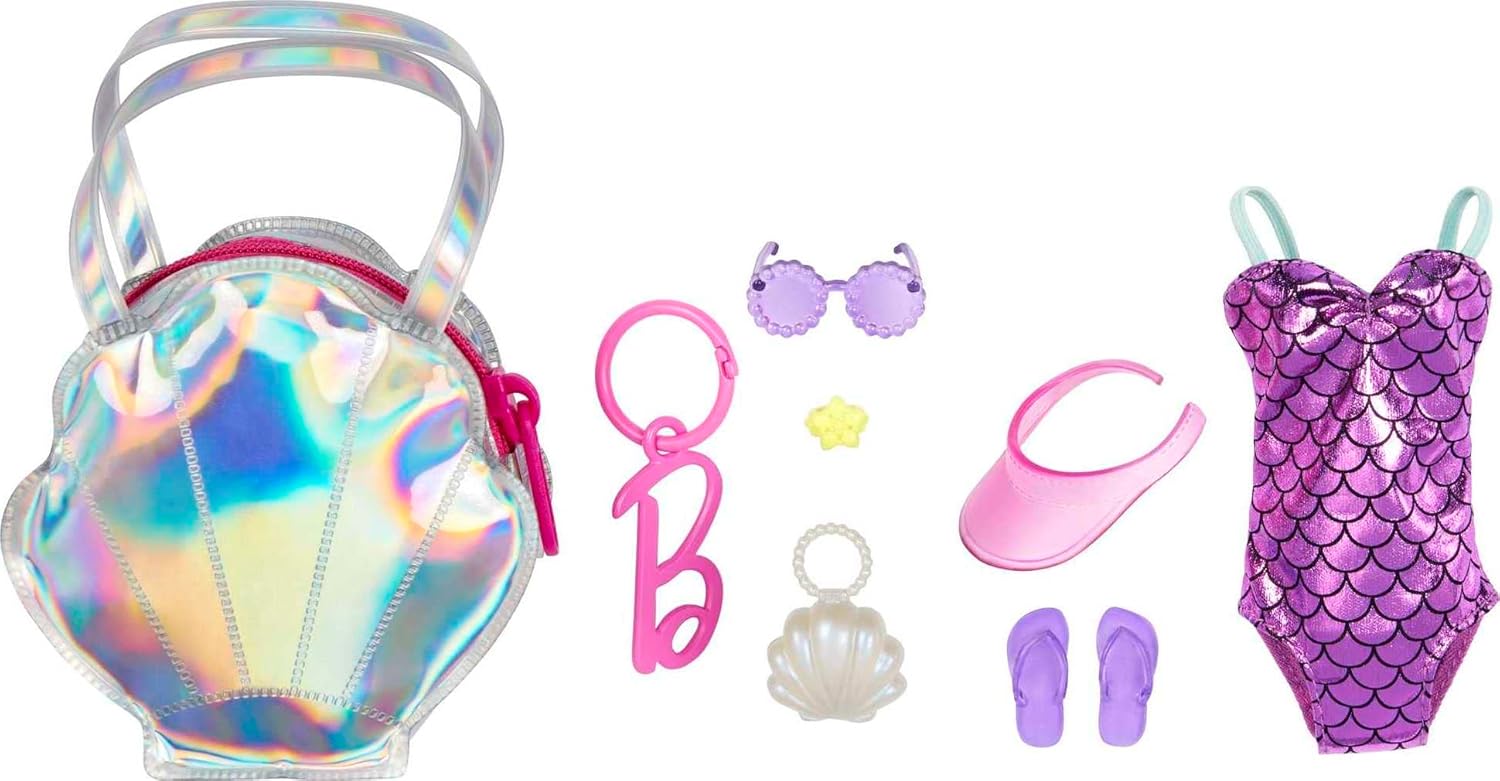 Mattel Barbie: Luxus csatos táska strandruhával (HJT43)