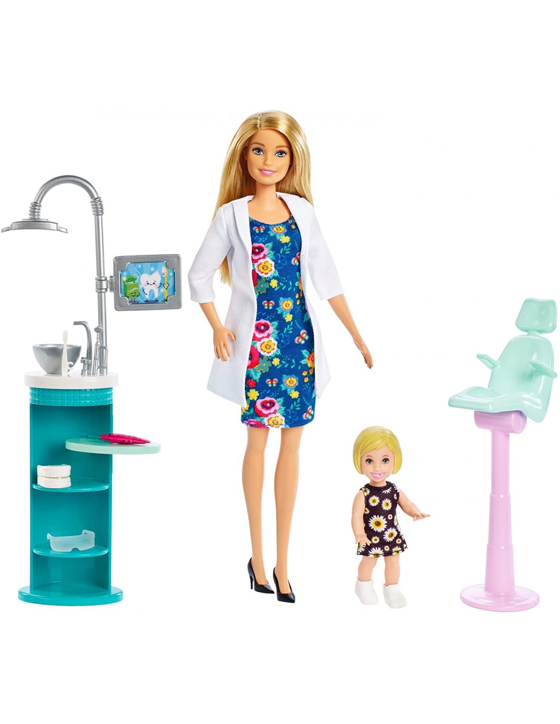 Mattel Barbie Lehetsz bármi - Fogorvosnő (FXP16)
