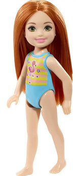 Mattel Barbie - Fürdőruhás baba flamingóval (GLN72)