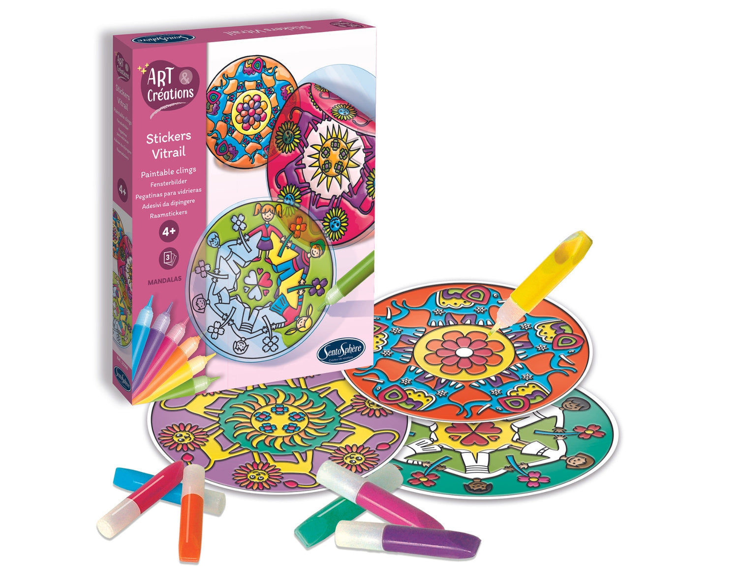 Art & Creations Matricák Vitrail - Mandalák