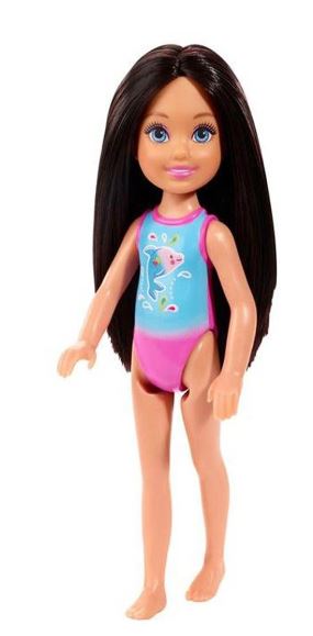 Mattel Barbie - Baba fürdőruhában delfinnel (GLN71)