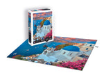 Puzzle 1000 darab - Tájkép - Santorini - Görögország