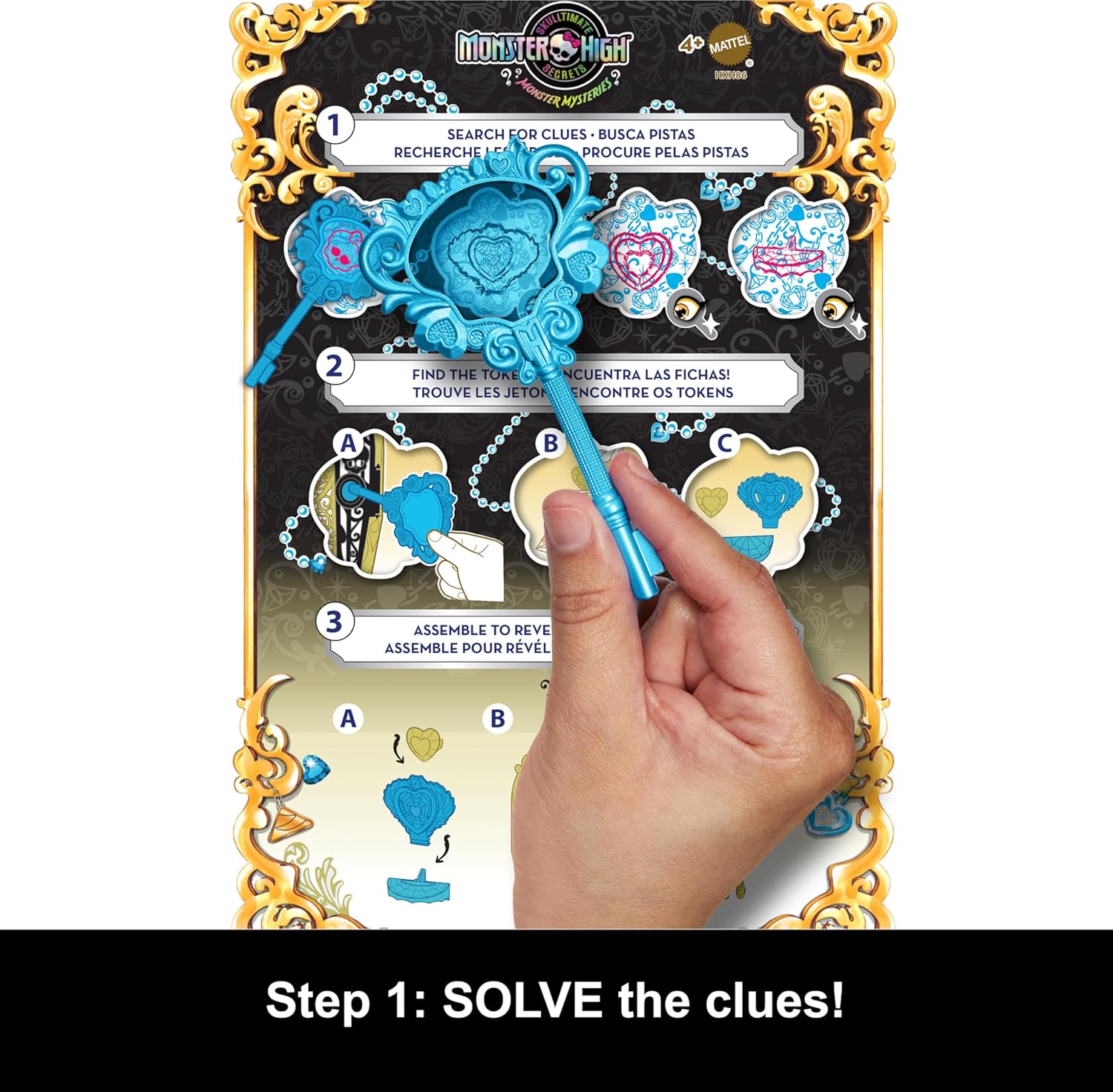 Mattel Monster High: Skulltimate Secrets Monster Mysteries - Cleo DeNile baba (HXH86)