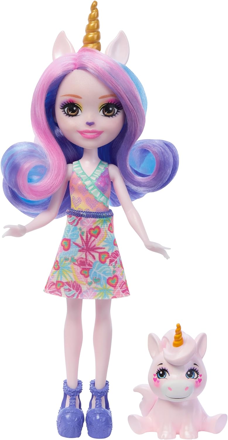 Mattel Enchantimals - Ulia Egyszarvú & Pacifica (HRX84)