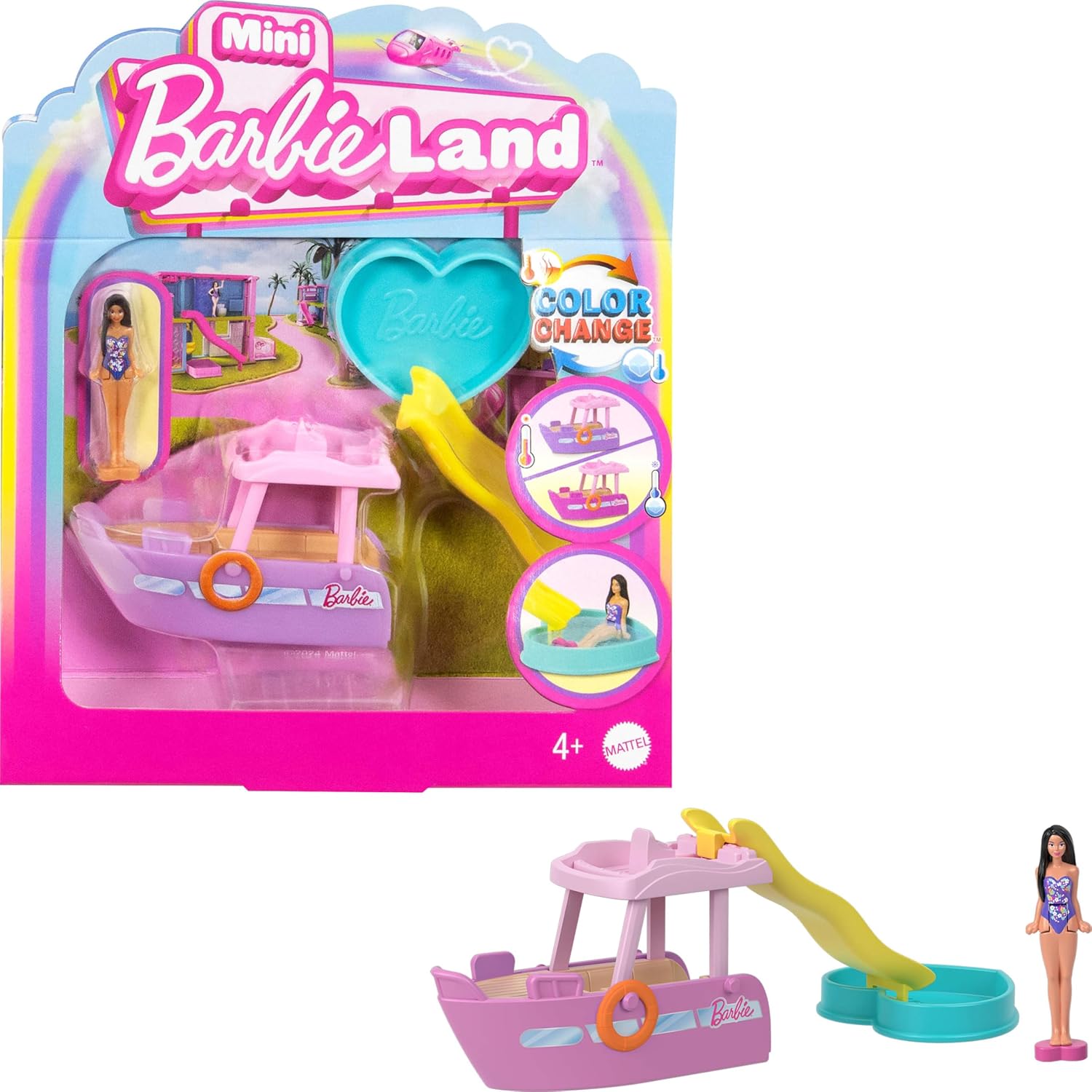 Mattel Barbie: Mini BarbieLand - Baba és Álomhajó (HYF41)
