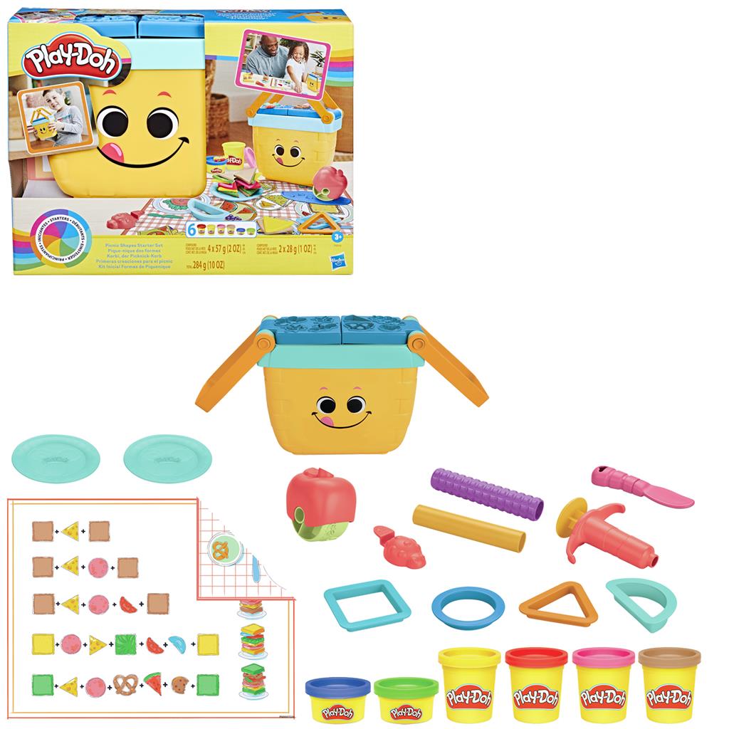 Hasbro Play-Doh: Piknik formák kezdőkészlet (F6916)