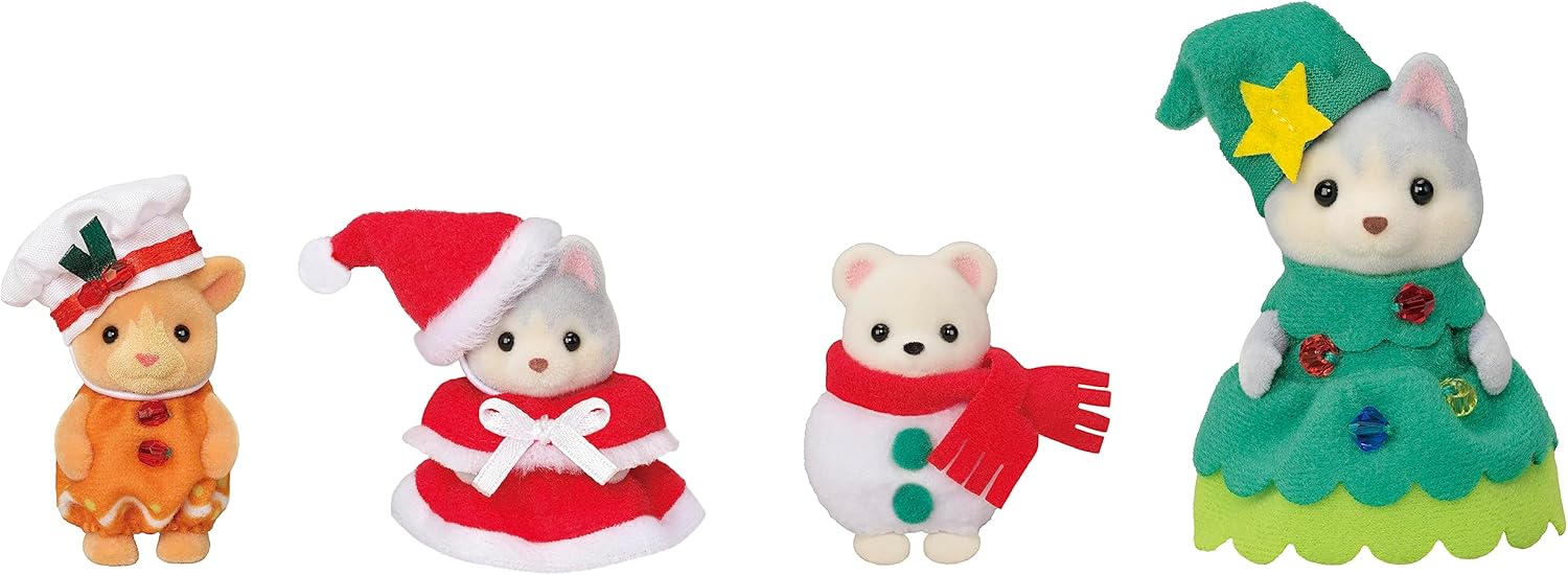 Sylvanian Families - Vidám karácsonyi barátok 5710