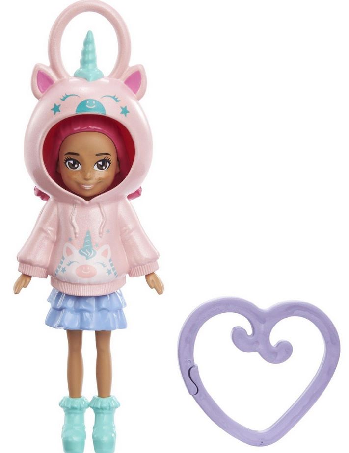Mattel Polly Pocket - Margot baba unikornis pulóverrel (HKW02)
