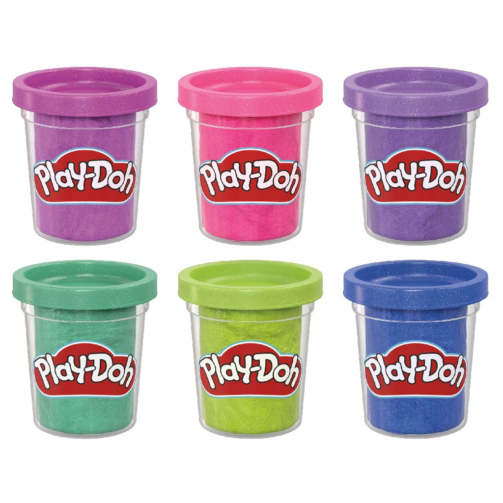 Hasbro Play-Doh: Csillogó kollekció (F9932)