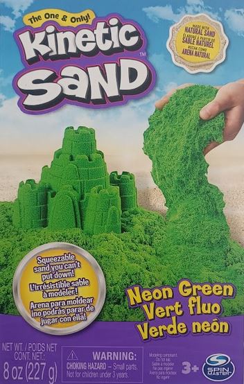 Kinetic Sand - Homokozó készlet - neon zöld (20138720)