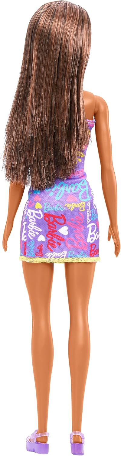 Mattel Barbie: Barbie z vijolično obleko (HGM57)