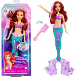 Mattel Disney Hercegnő - Ariel tengerhableány színes permetezővel (HLW00)
