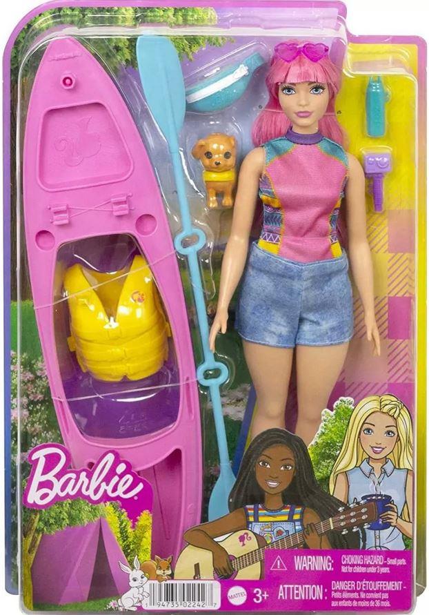 Mattel Barbie - Kampiranje s kompleti za Daisy Lutko (HDF75)
