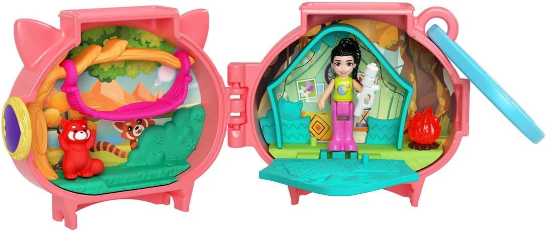 Mattel Polly Pocket Mini - Kompakt készlet pelefigurával (HKV49)