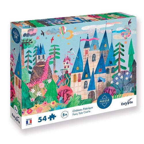 Puzzle 54 kosov - Čarobni grad nova različica