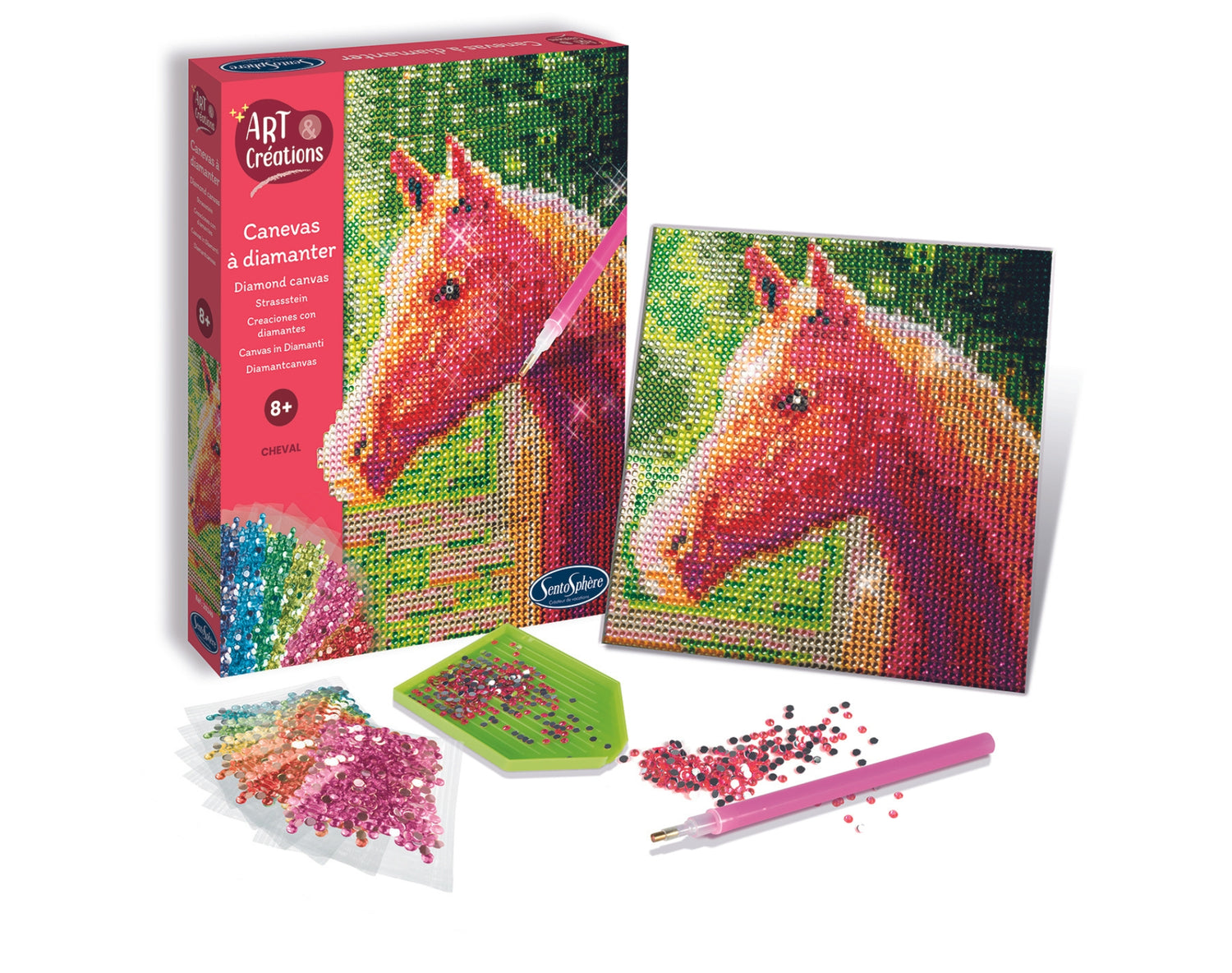 Art & Creations Gyémántfestő Vászon - Ló