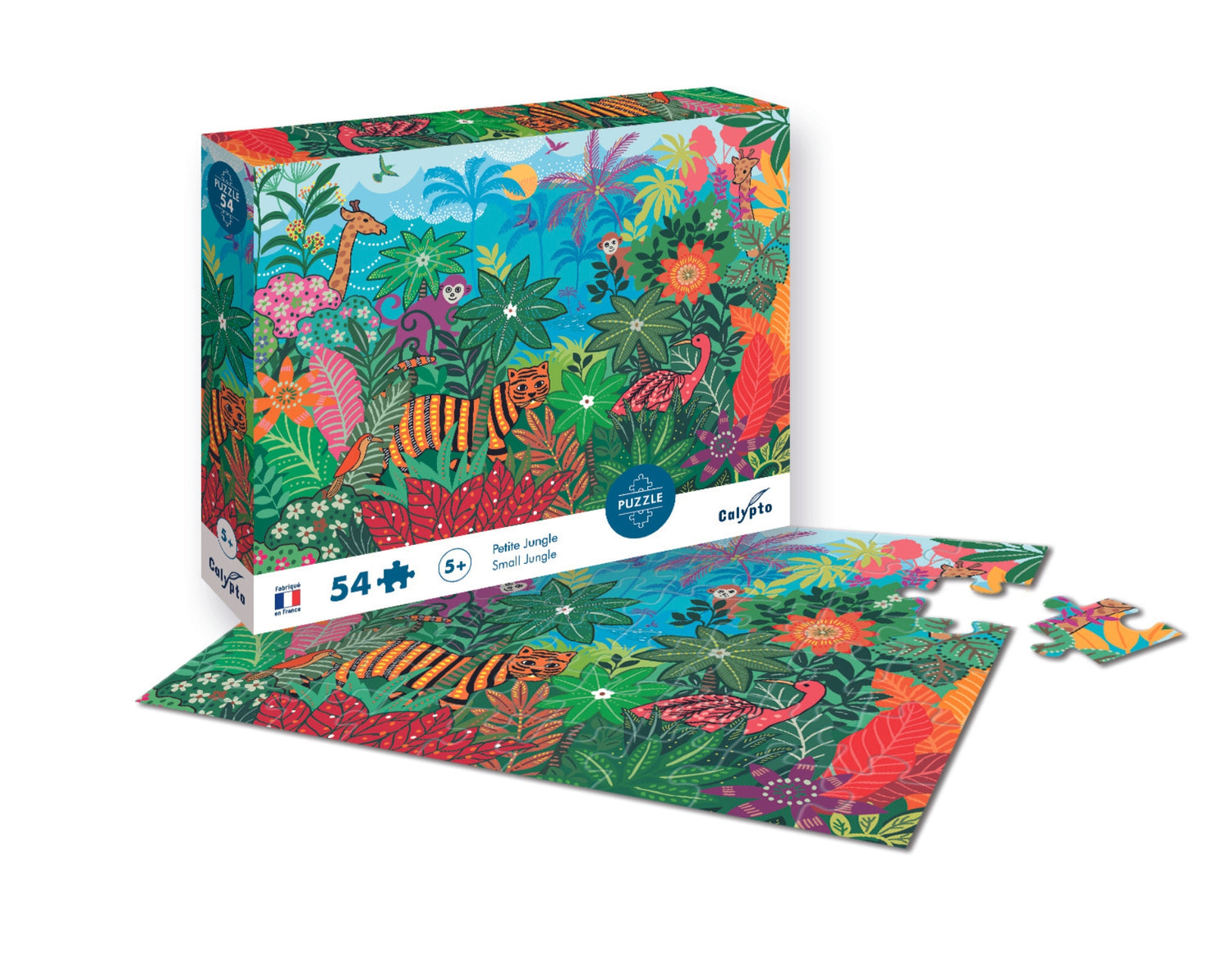 Puzzle 54 darab - Kis dzsungel