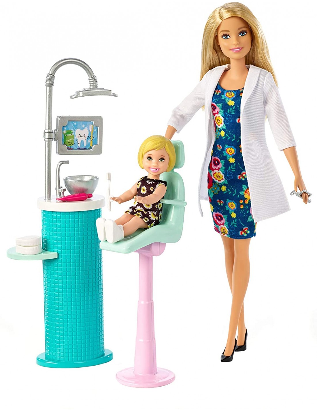 Mattel Barbie Lehetsz bármi - Fogorvosnő (FXP16)