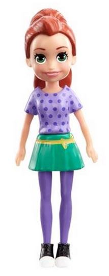 Mattel Polly Pocket Impulse lányka - Lila (HKV78)