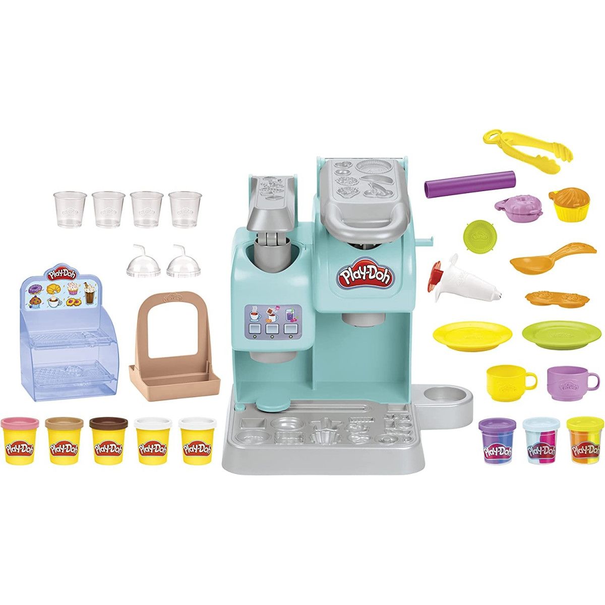 Hasbro Play-Doh: Szuper Színes Café Játékszett (F5836)