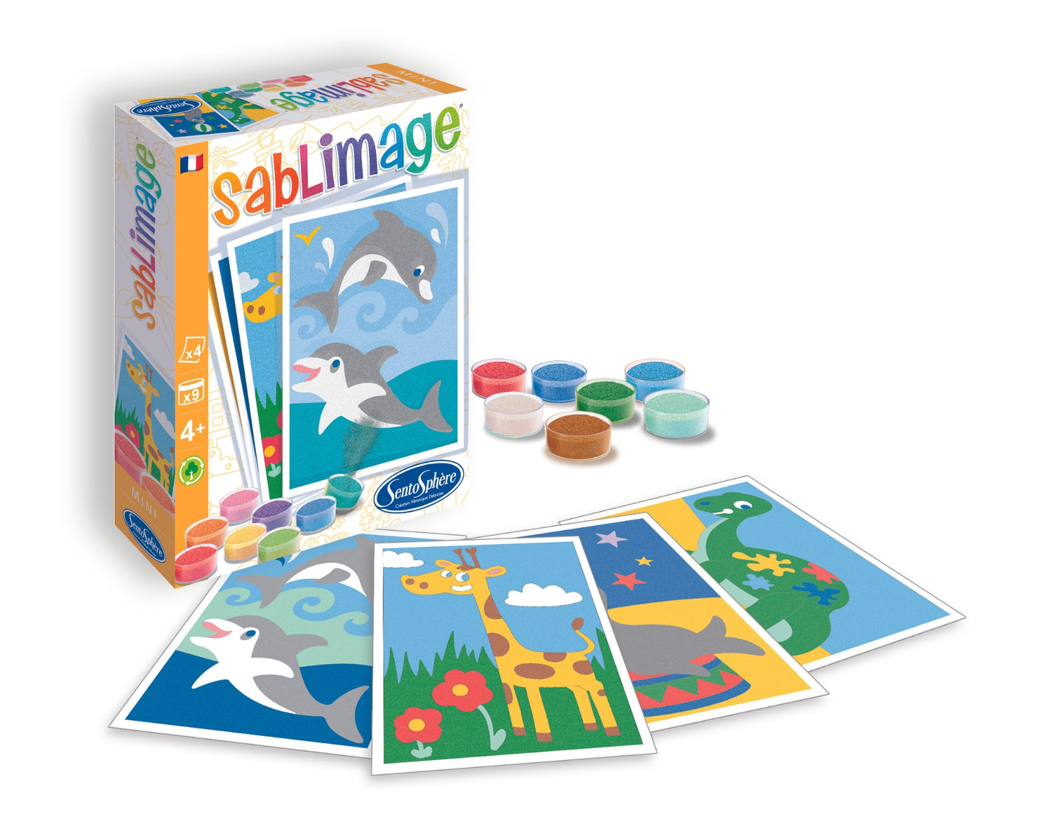 Sablimage Mini, homokrajzolás - Egzotikus állatok
