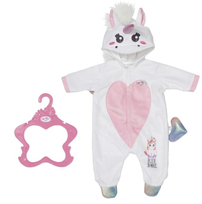 Baby Born - Unikornis pizsama, 36 cm (832936-116722)