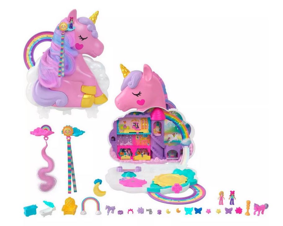 Mattel Polly Pocket Mini - Egyszarvú szalon (HKV51)