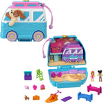 Mattel Polly Pocket: Kompakt tengerparti kirándulás kiskutyával (HRD36)