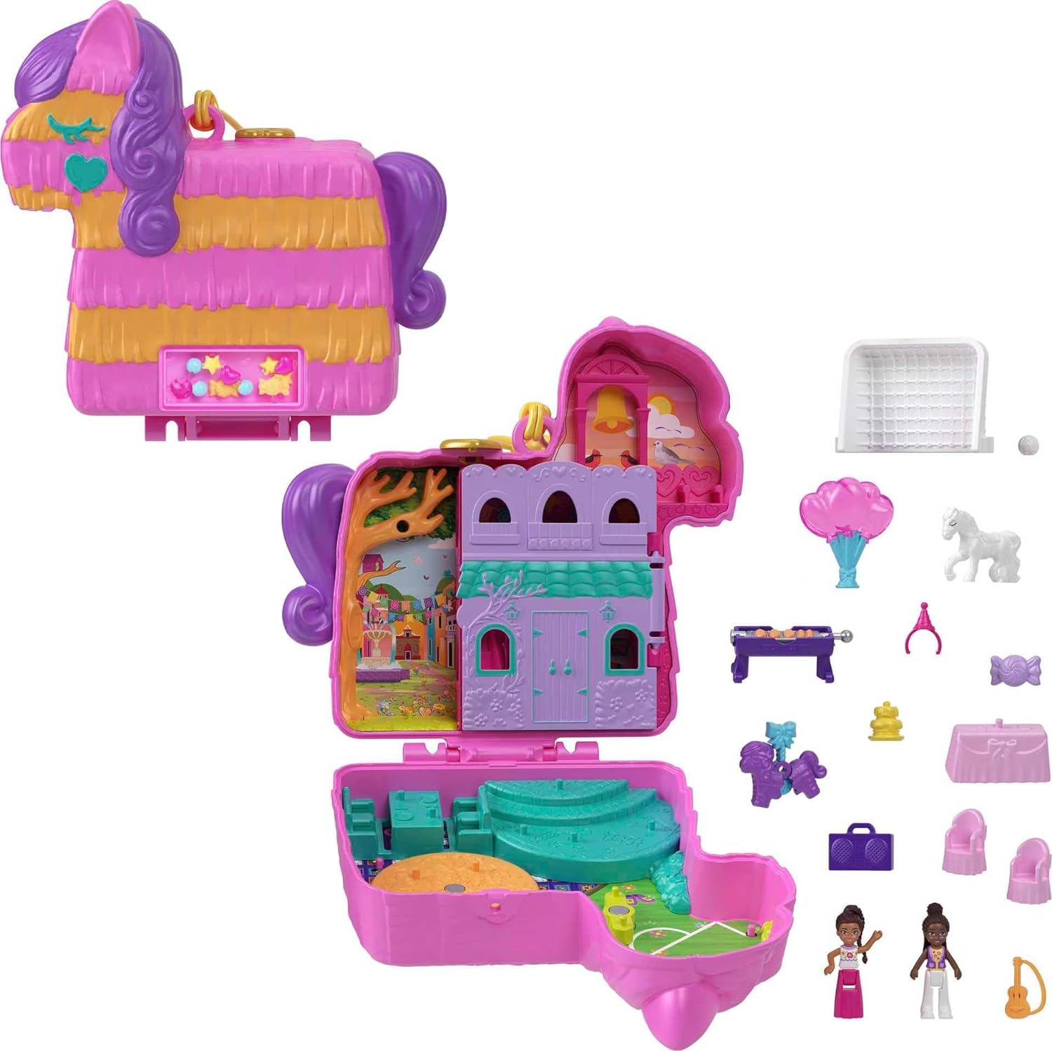 Mattel Polly Pocket - Kompakt pinjata készlet (HKV32)