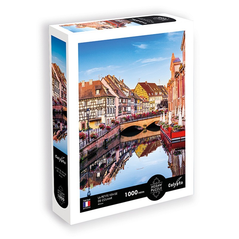 Puzzle 1000 darab - La Petite Venise De Colmar - Alsace